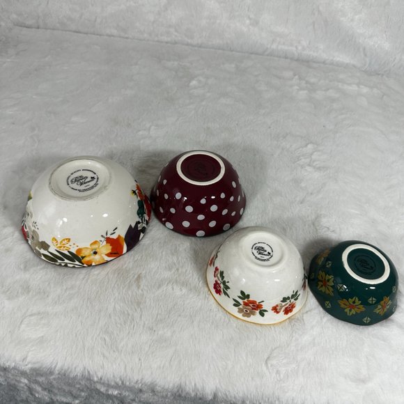 Pioneer Woman Measuring Cups Set | Stackable Ceramic Measuring Cups - Picture 8 of 10